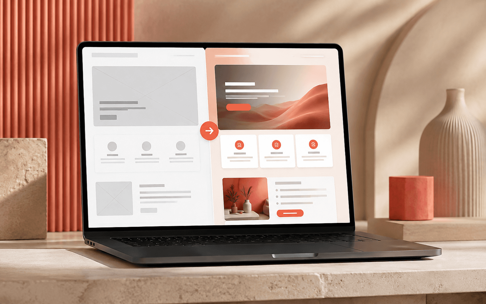 Projeto de referência: Redesign de site e conversão.