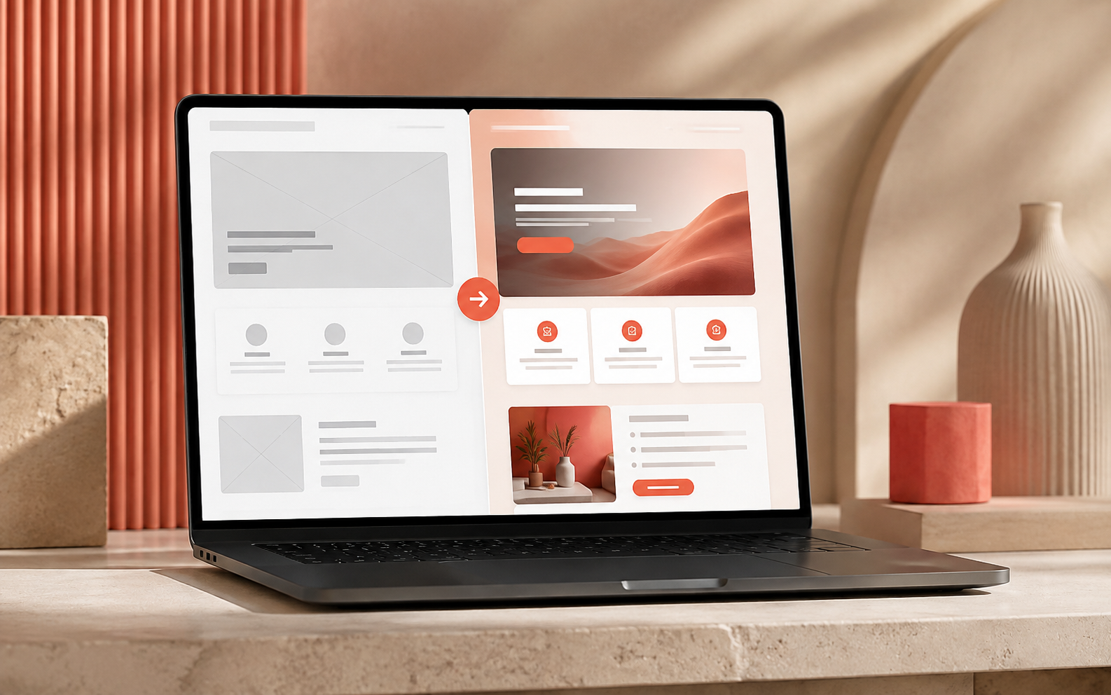 Projeto de referência: Redesign de site e conversão.